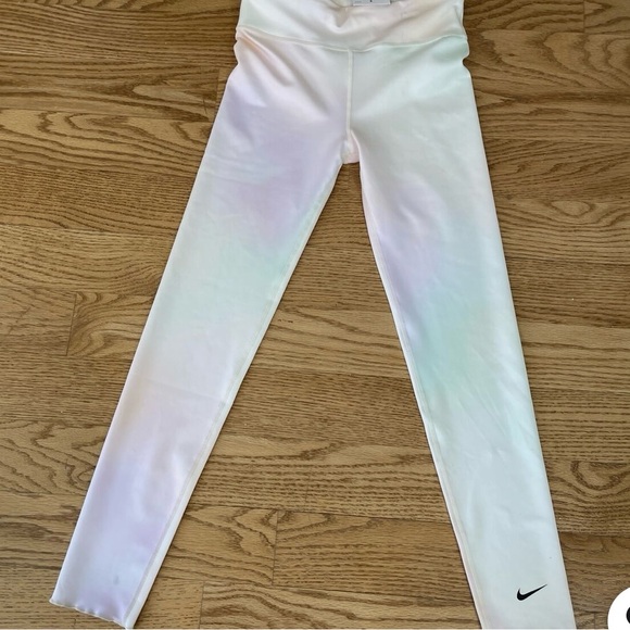 Nike One Big Kids’ (Girls) Dri-FIT High Waisted Leggings Size XL - Picture 2 of 8